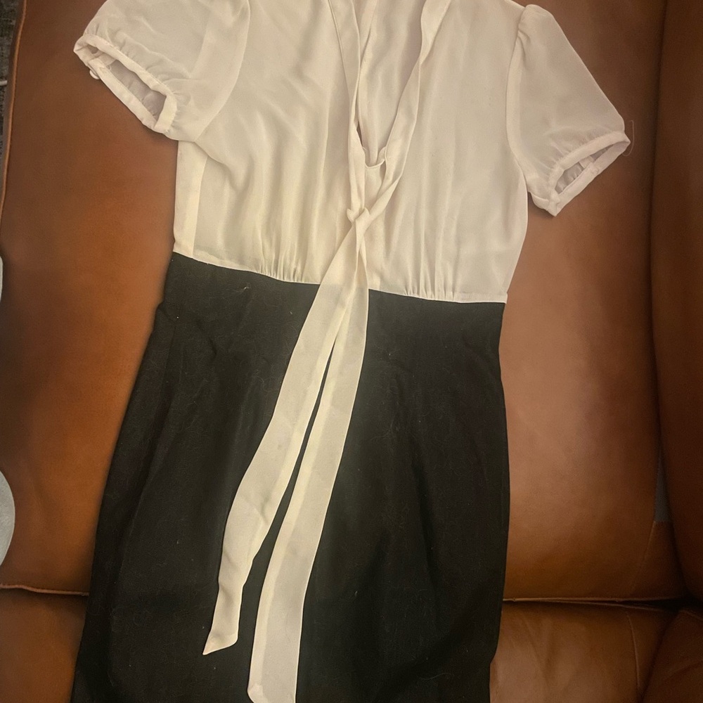 Forever 21 Black and White Dress